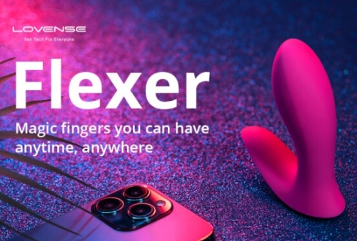 Lovense lanza el vibrador portátil 'Flexer'